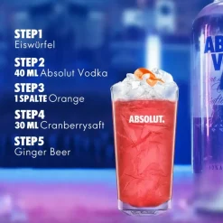 Absolut Vodka 40% vol 0,7 l
