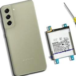 AccuCell Akku Original Samsung für Galaxy S21 FE SM-G990B/DS, Typ EB-BG990ABY, original Samsung Service Pack