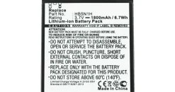 AccuCell Akku passend für Huawei Ascend, Phoenix, HB5N1, HB5N1H 1800mAh