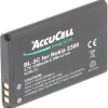 AccuCell Akku passend für Nokia 1600, BL-5C, 1100mAh