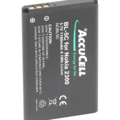 AccuCell Akku passend für Nokia 1600, BL-5C, 1100mAh