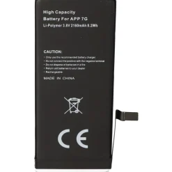 AccuCell 2160mAh Akku passend für den Apple iPhone 7 Akku 616-00255, 616-00258, A1660, A1778, A1779, A1780