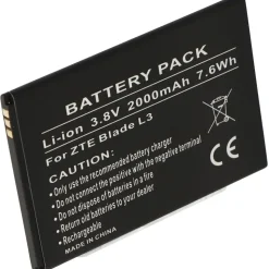 AccuCell ZTE Blade L3 Akku Li3820T43P3h785439 Nachbau Akku von AccuCell
