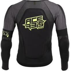 Acerbis X-Air Protektorenjacke Schwarz/Neon-Gelb S/M