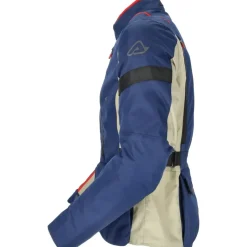 Acerbis X-Travel 2.0 Textiljacke Blau/Beige/Rot L