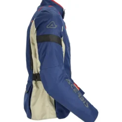 Acerbis X-Travel 2.0 Textiljacke Blau/Beige/Rot L