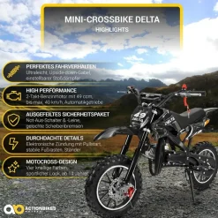 ACTIONBIKES MOTORS Delta 49 ccm 2,0 PS 40 km/h Grün