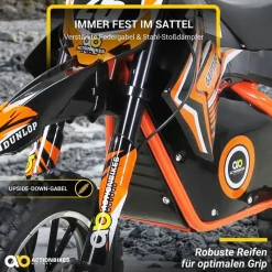 ACTIONBIKES MOTORS Mini Crossbike Gepard orange (PR0018560-04)