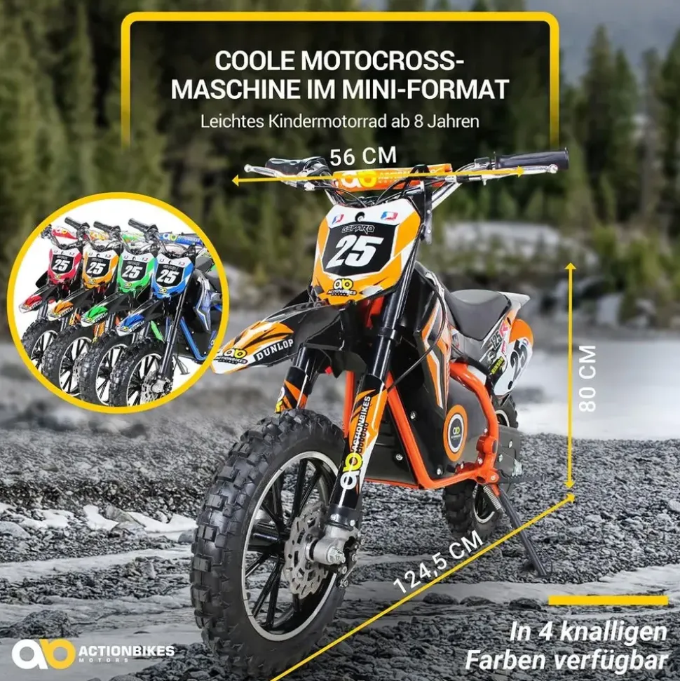 ACTIONBIKES MOTORS Mini Crossbike Gepard orange (PR0018560-04)