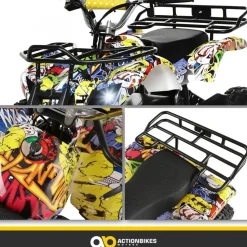 ACTIONBIKES MOTORS Torino Elektro Kinderquad schwarz (1000 Watt)