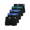 adidas Active Flex Cotton Boxershorts Schwarz/Blau/Grün M 5er Pack