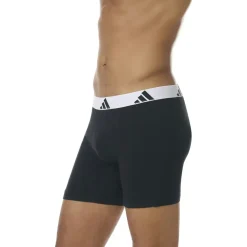 adidas Active Flex Cotton Boxershorts Schwarz/Weiß XXL 3er Pack