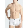 adidas Active Flex Cotton 3 Stripes Boxershorts Schwarz/Weiß XL 2er Pack