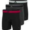 adidas Active Micro Flex Boxershorts schwarz S 3er Pack