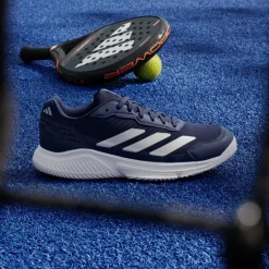 adidas Courtquick Herren Dark Blue/Silver Metallic 40 2/3
