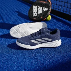 adidas Courtquick Herren Dark Blue/Silver Metallic 40 2/3