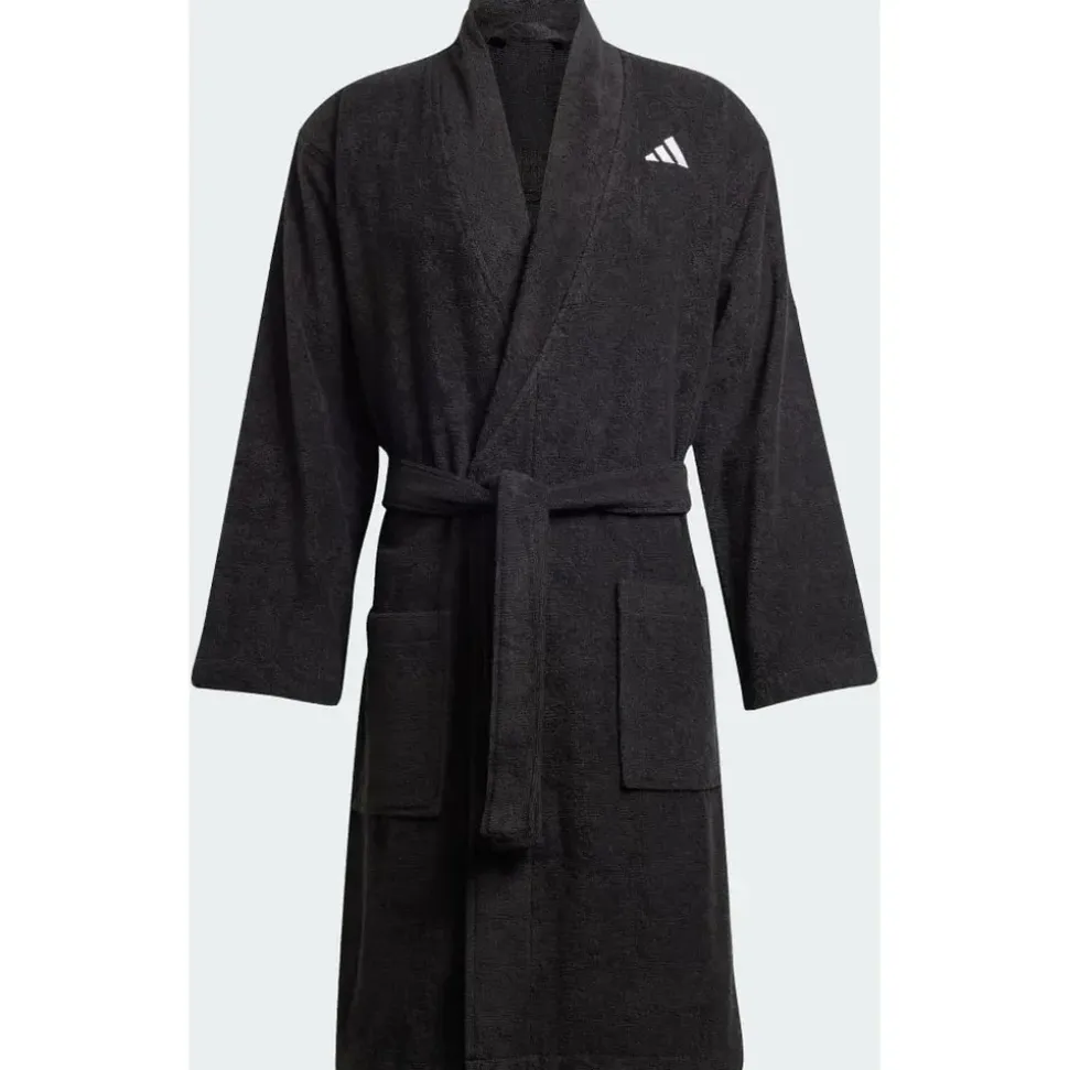 adidas Dressing Gown Bademantel Black XL