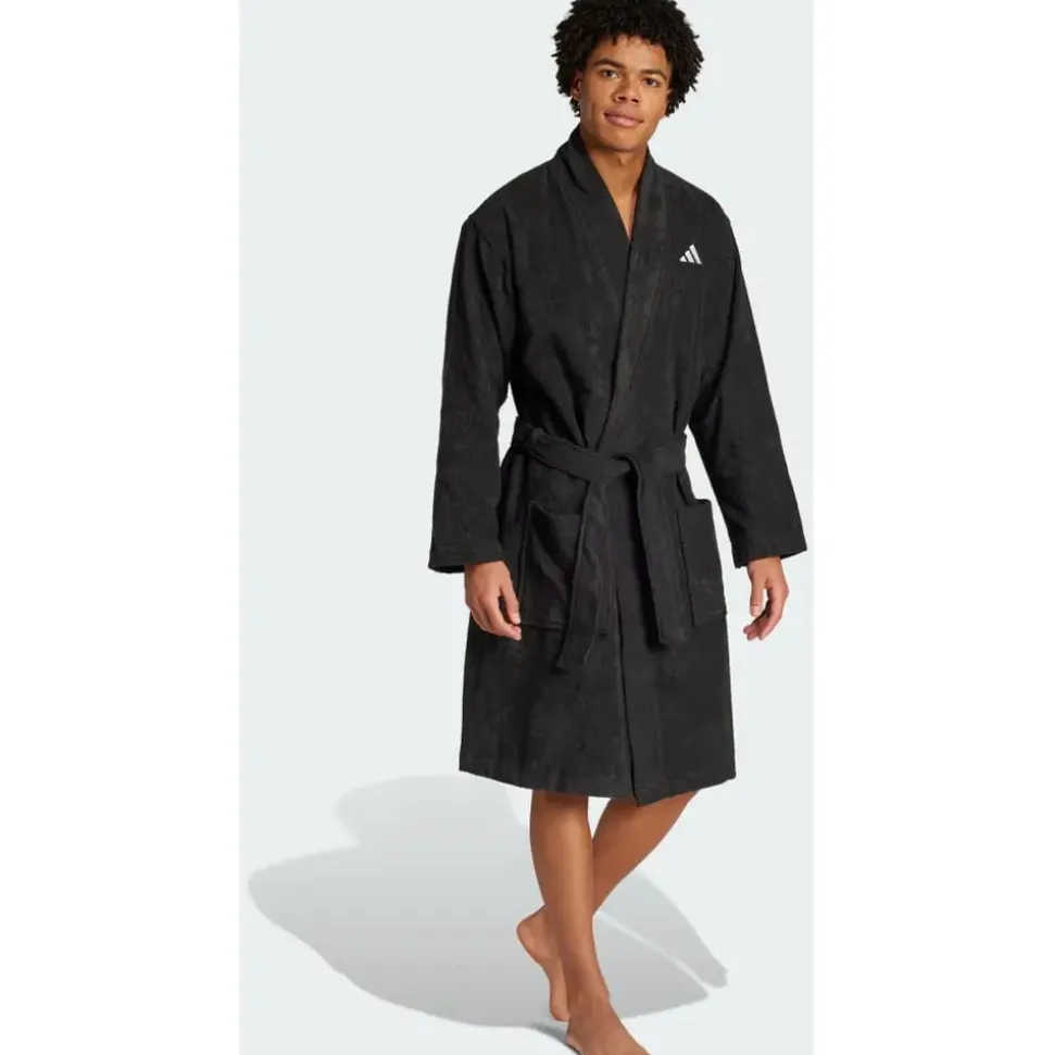 adidas Dressing Gown Bademantel Black XL