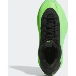 adidas Herren Basketballschuhe Anthony Edwards 1 Low Kids, Größe 38 2⁄3 in Grün LUCLIM/AURINK/CBLACK