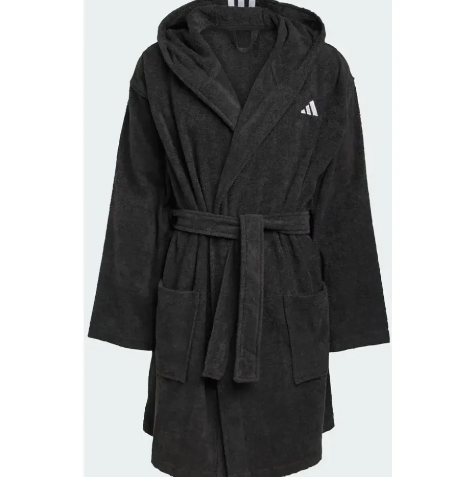 adidas Hooded Bademantel Black XS