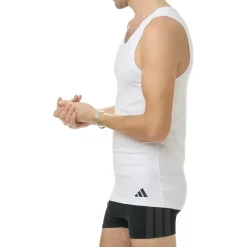 adidas SPORTSWEAR Unterhemd schwarz / weiß L