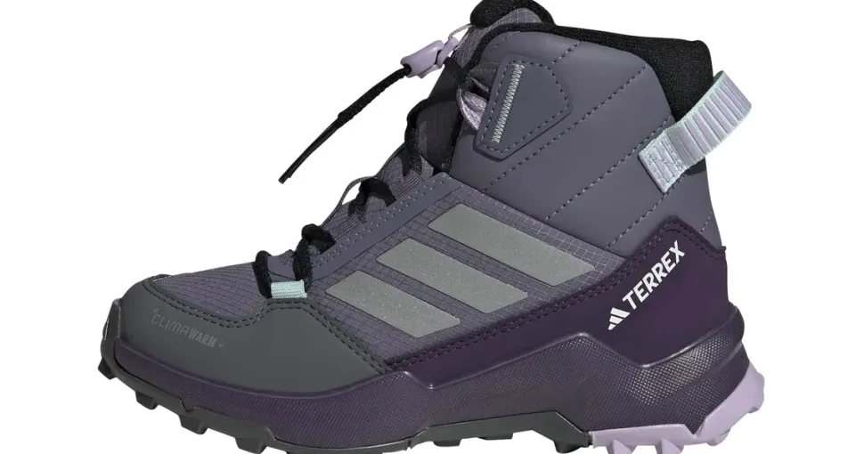 adidas Terrex AX4R Mid Kinder Preloved Violet/Matte Silver/Semi Flash Aqua 38