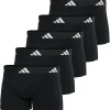 adidas Trunks Active Flex Cotton schwarz/weiß S 5er Pack