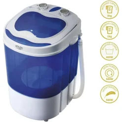 Adler AD 8051 Camping-Waschmaschine Toplader (3 kg)