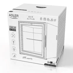 Adler AD 8088 Getränkekühlschrank 15 l 850 mm hoch Schwarz