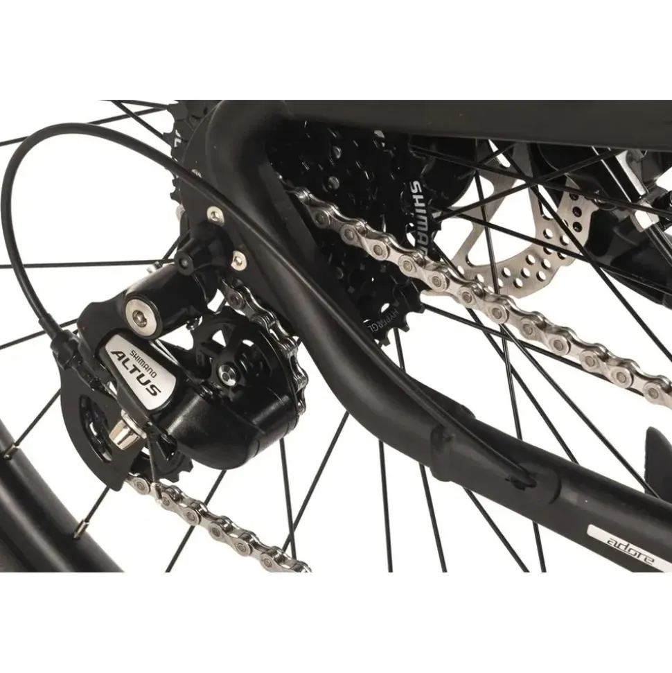 adore-bikes CX-501 2023 26 Zoll RH 48 cm Unisex schwarz