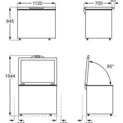AEG AHB531D1LW