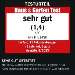 AEG 7000 Akku-Staubsauger