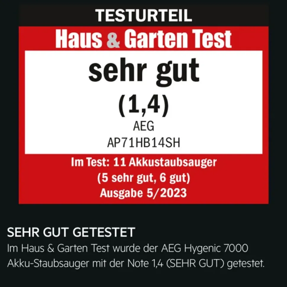 AEG 7000 Akku-Staubsauger