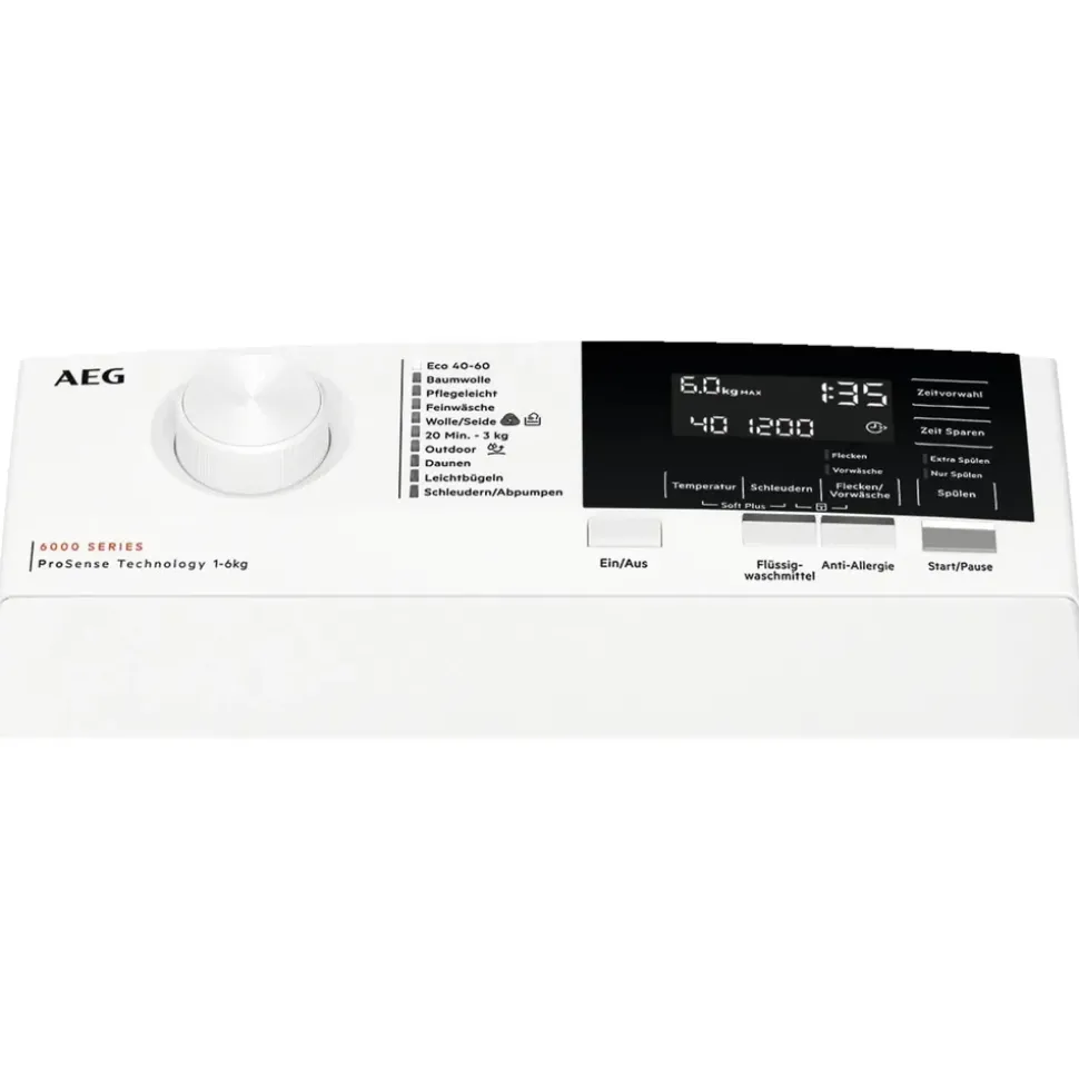 AEG LTR6A360TL Toplader (6 kg, 1300 U/min)