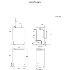 AEG LTR5N30268 Toplader (6 kg, 1200 U/min)