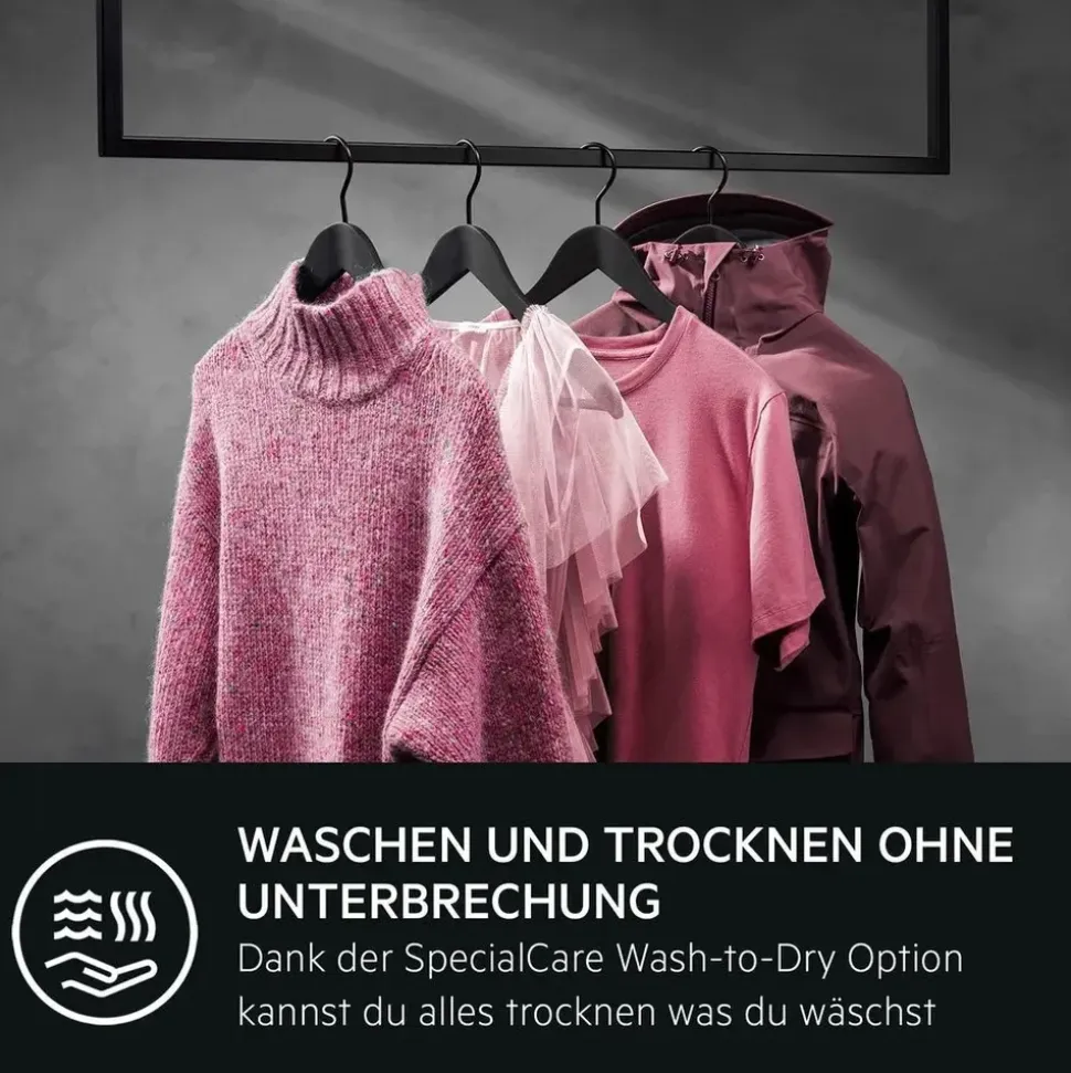 AEG LWR8WI7680 Serie 8000 Waschtrockner (8 kg / 4 kg, 1600 U/min)
