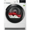 AEG TR8HGBG8B, Freistehend, Frontlader, Wärmepumpe, Weiß, Schwarz, 118 l - Weiß