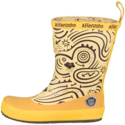 Affenzahn Plashy Gummistiefel Tiger Gelb 31