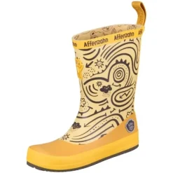 Affenzahn Plashy Gummistiefel Tiger Gelb 31