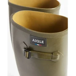 Aigle Cessac Gummistiefel Khaki 42