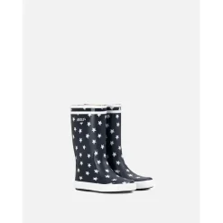 Aigle Lolly Pop Play 2 Gummistiefel Navy / Etoile 25