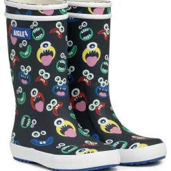 Aigle Lolly Pop Play 2 Gummistiefel Monsters 27