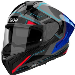 Airoh Matryx Rocket Blau/Rot XXL