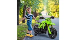 aiyaplay Elektro Kindermotorrad 6V grün (1-tlg)