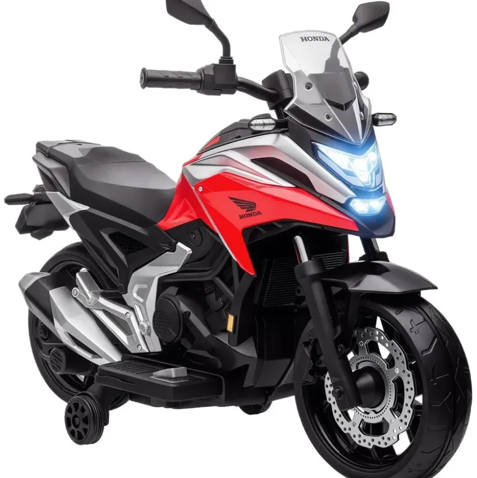 aiyaplay Kinder Elektro-Motorrad 12V rot (1-tlg)