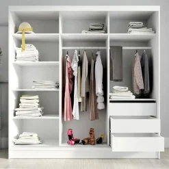 A&J MöbelLand Schwebetürenschrank LINA