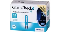 aktivmed GlucoCheck XL Blutzuckerteststreifen 50 st
