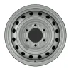 Alcar 6024 6x16 ET132 - LK6/205 ML161 Stahlfelge silber