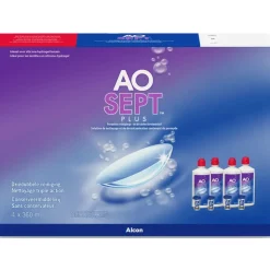 Alcon AOSept Plus Peroxid-Lösung 4 x 360 ml