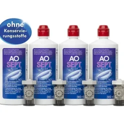 Alcon AOSept Plus Peroxid-Lösung 4 x 360 ml